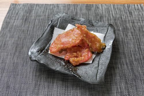 Red ginger tempura / Menma tempura