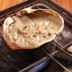 Grilled Crab Miso Shell