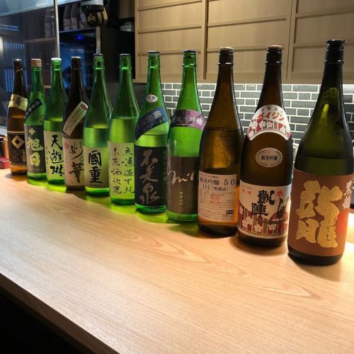 お酒の種類も豊富♪