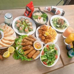 工作日也行！ 【快速暢飲】☆包含1小時無限暢飲☆ 2000日圓選擇3款小吃