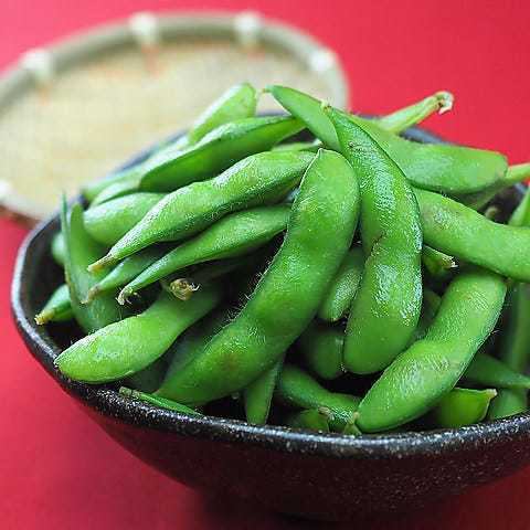 岩塩ゆで枝豆