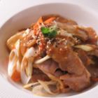 ネギチャーシュー和え/トマト和え