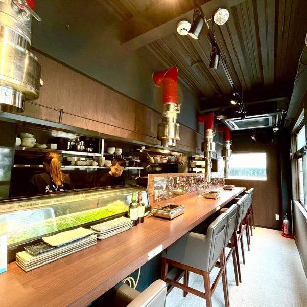 洗練された店内♪カウンター席完備。ゆったり座れます♪