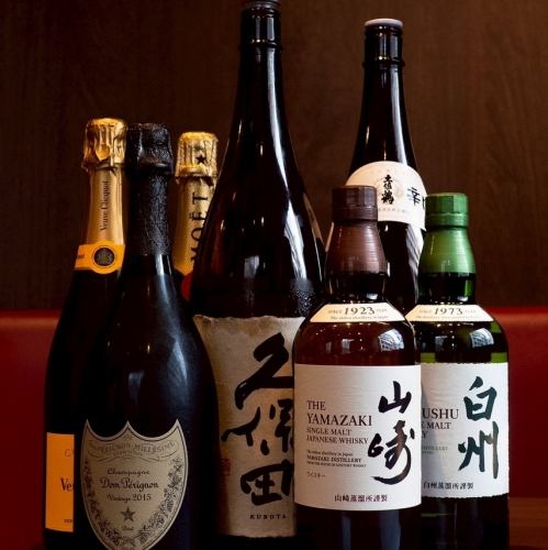 お肉に合うお酒も豊富♪