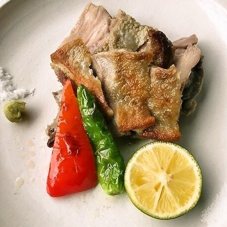 The "Aigamo thigh meat confit" that you can feel the taste and flavor the more you chew is exquisite ◎