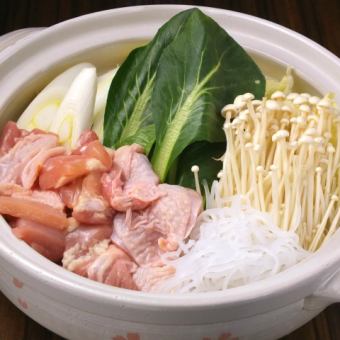 [Waya specialty] Chicken broth hotpot