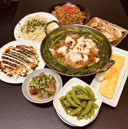 【包含2小时畅饮】如果您想享用火锅,独立联盟课程价格为5000日元(含税)。