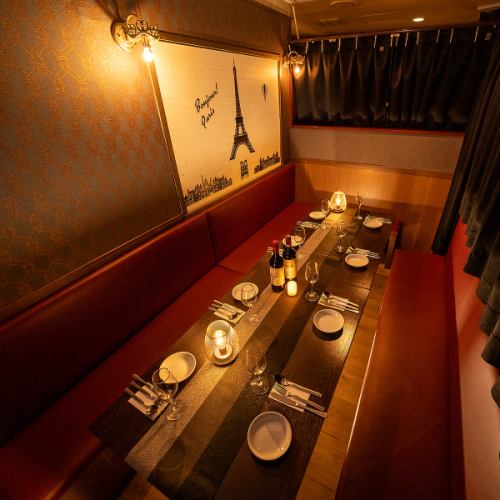 Stylish private rooms available♪
