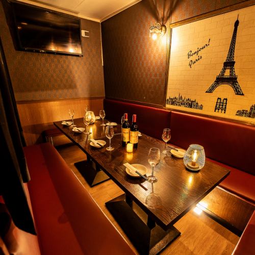 Popular in Shibuya! Private table room for 6 to 20 people Designer's private room