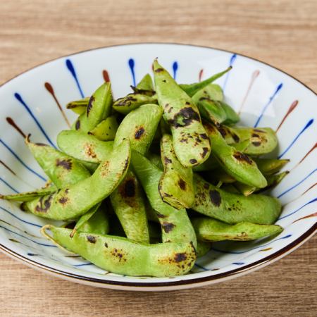 煎り焼き枝豆