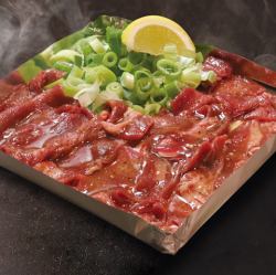 【セルフ鉄板焼】九条ねぎと塩牛たん焼き/九条ねぎと牛ハラミ焼き　各