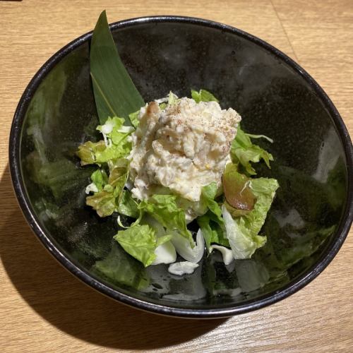 いぶりがっことトリュフポテトサラダ