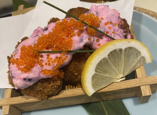 マグロカツしば漬けタルタル