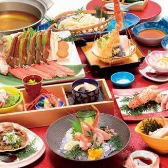 참깨 샤브샤브 회석[꽃의 마이(하나노마이)][11품]10450엔(부가세 포함)