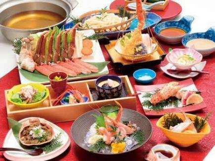 참깨 샤브샤브 회석[꽃의 마이(하나노마이)][11품]10450엔(부가세 포함)