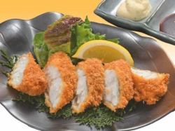 佐渡真ふぐフライ