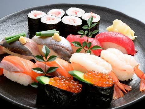 Premium nigiri sushi