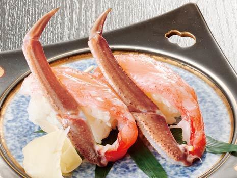 Fresh snow crab nigiri (1 piece)