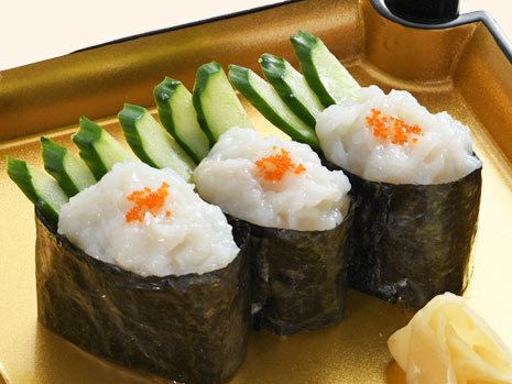 Crab belly gunkan 3-piece set