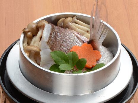 Sea bream rice pot