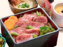 和牛ステーキ重