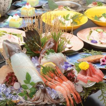 【夏宴会プラン】2時間飲み放題+料理7品◆6000円(税込)コース