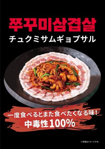 絶品！チュクミサムギョプサルセット　〔2人前～3人前〕