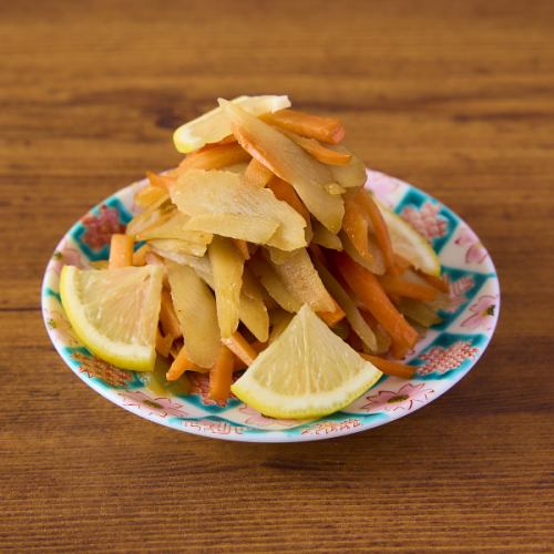 瀬戸内レモンのきんぴら