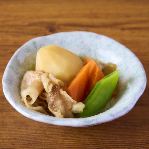 絶品わらしべ肉じゃが