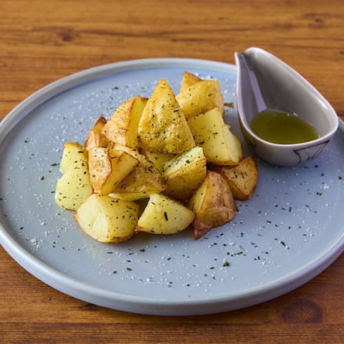 茶葉香る生ポテトフライ