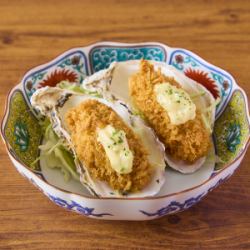 히로시마현산 굴프라이(2개)