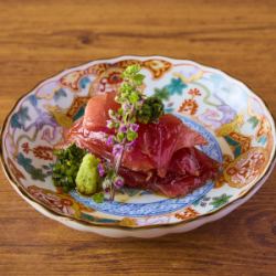 鮪의 부추 간장