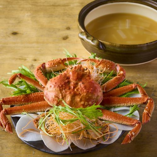 【名物】絶品!コク旨! 蟹バター鍋