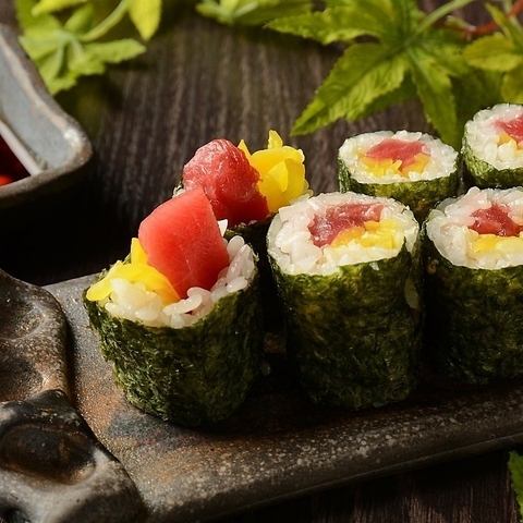 【新登場】8種類の細巻寿司★具も大きく、お酒のあてにぴったり