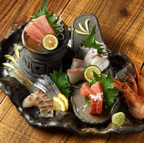刺身盛り合わせ 7種
