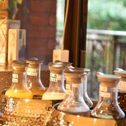 ▼ドリンクも種類豊富