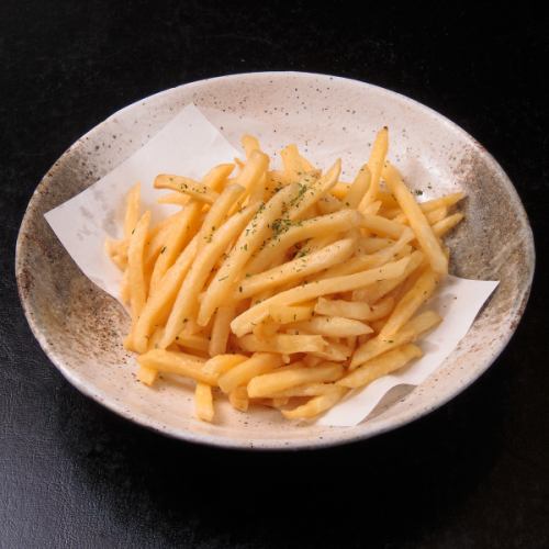 Heaped French fries (plain)