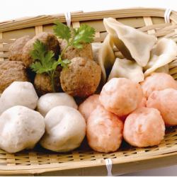 Assorted dumplings