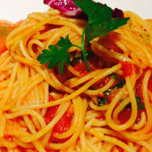 Fresh! Tomato spaghetti