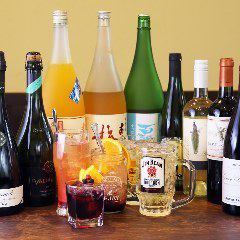 A variety of sake, shochu and cocktails are also available ★