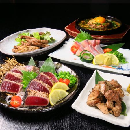 Outstanding value for money ◎ Toricho's 2-hour all-you-can-drink course is 7 dishes for 4,000 yen!
