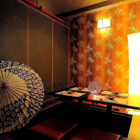 2Fは最大80名【全席堀りごたつ個室】平日は30名~週末60名~で貸切
