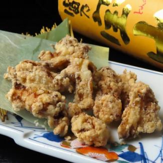 ヤゲン軟骨の塩麹唐揚