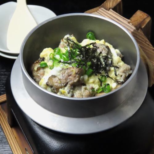 釜炊き。炭焼き親子丼