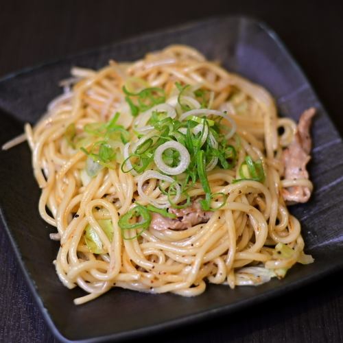 Iron plate "Tasty pork" salt fried noodles