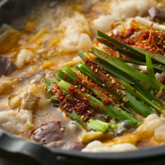 【日～木・祝日】◆120分国産 もつ鍋食べ飲み放題◆4000円(税込)