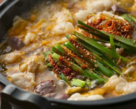 【日~木・祝日】◆120分国産 もつ鍋食べ飲み放題◆4000円(税込)