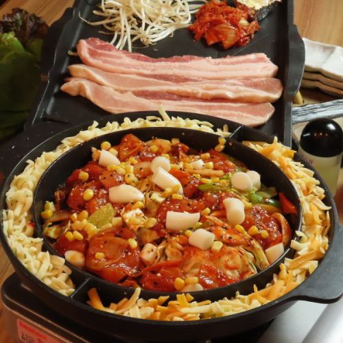 韓国家庭料理を堪能♪