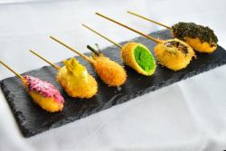 Pea croquettes