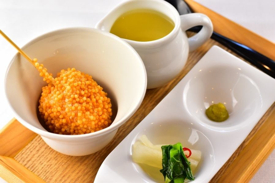 あられ揚げ茶漬け 600円